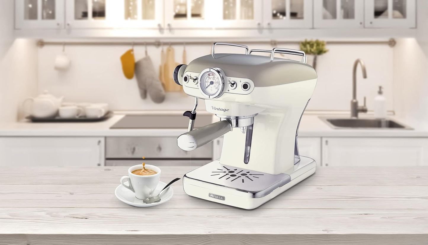 Macchine da caffè espresso Vintage Beige 1389 ariete