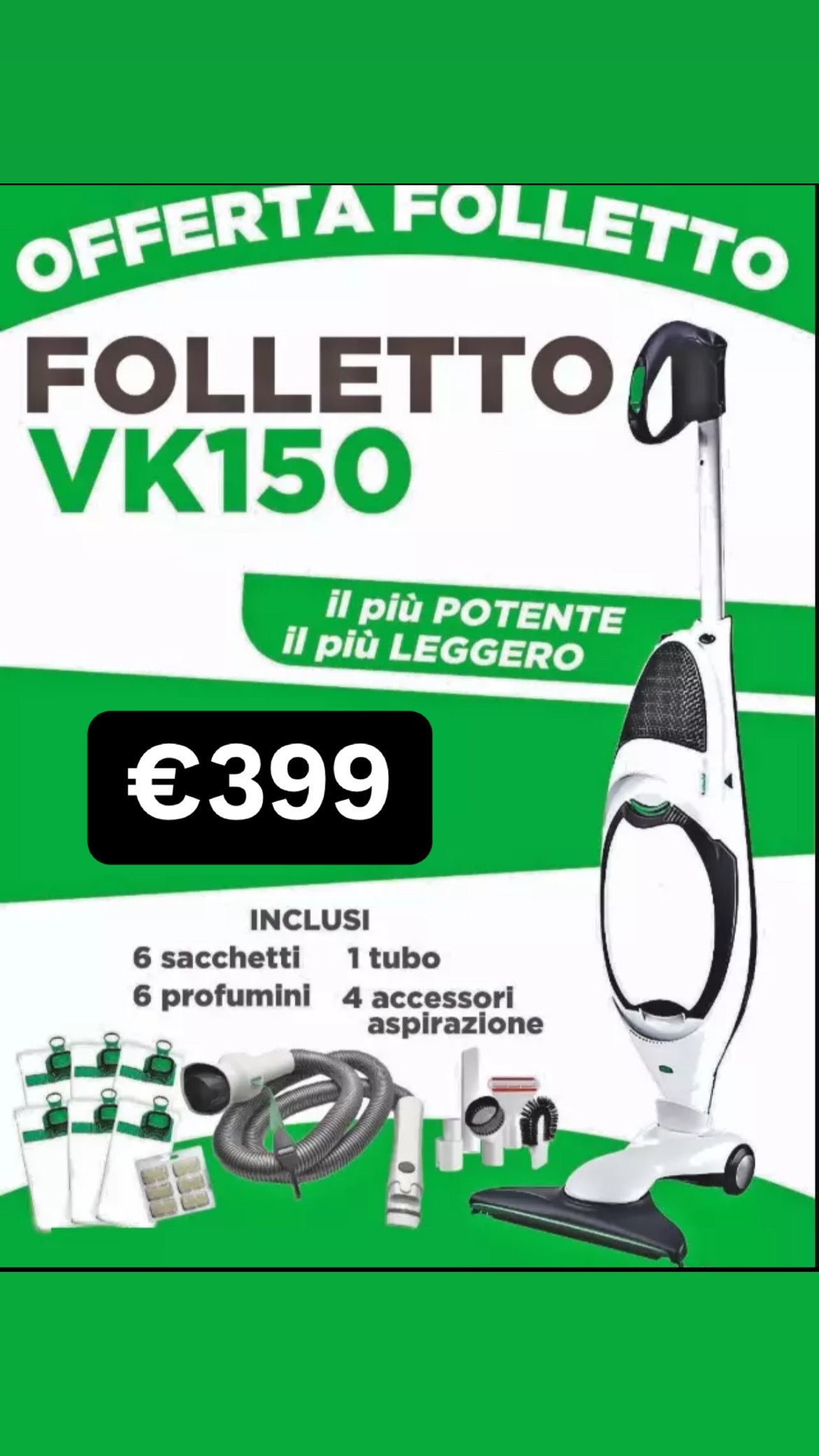 Folletto vk 150 rigenerato