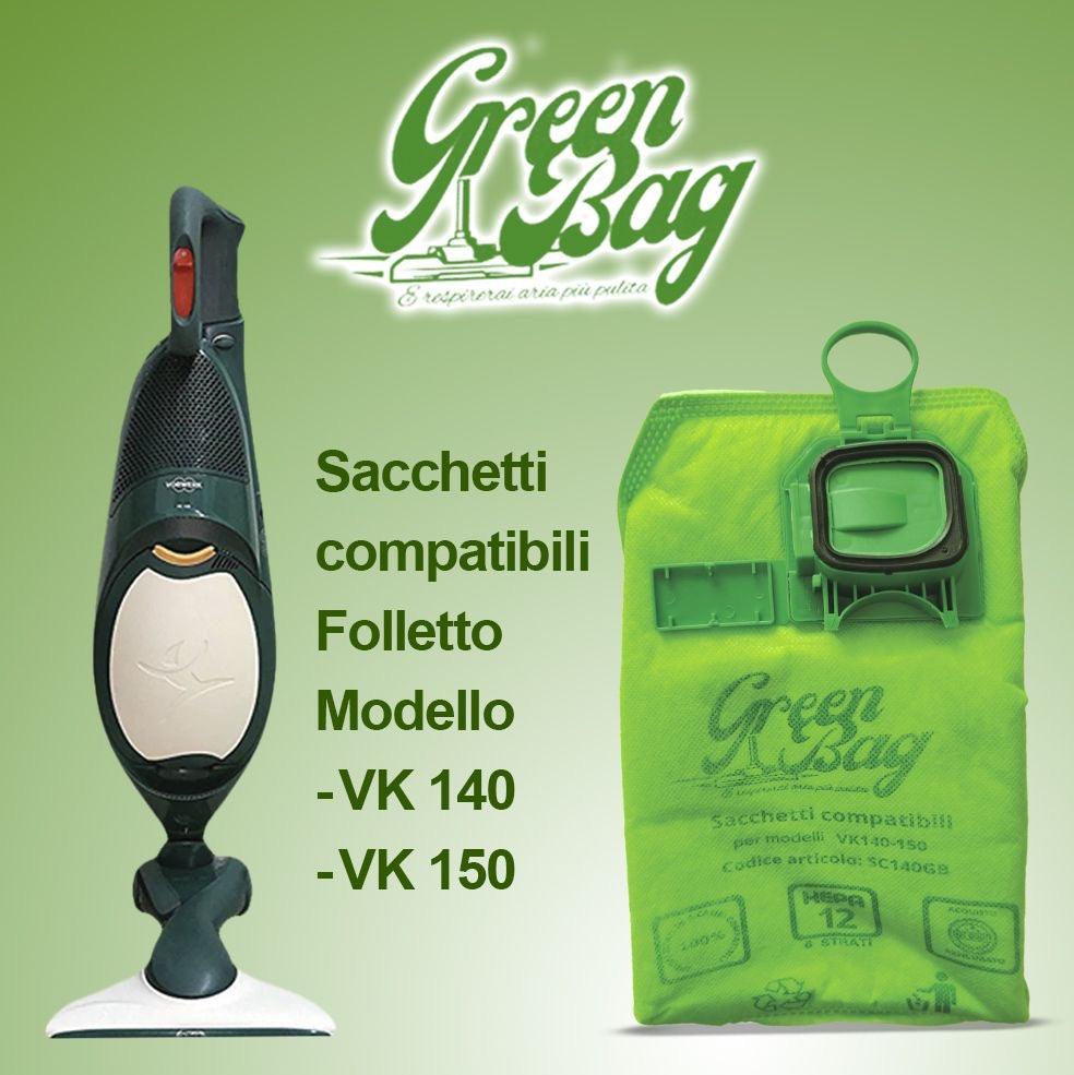 Aspirapolvere Vk 140 rigenerato
