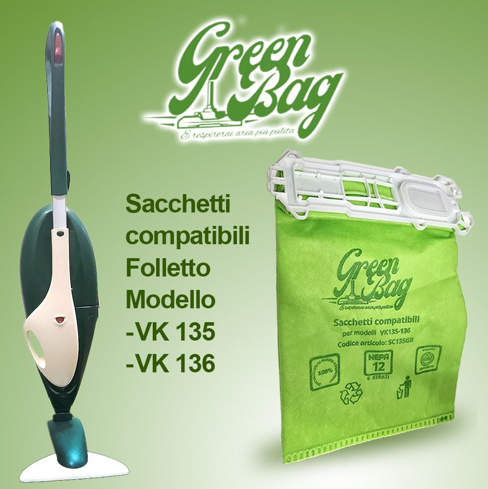 Aspirapolvere Vk 135 rigenerato