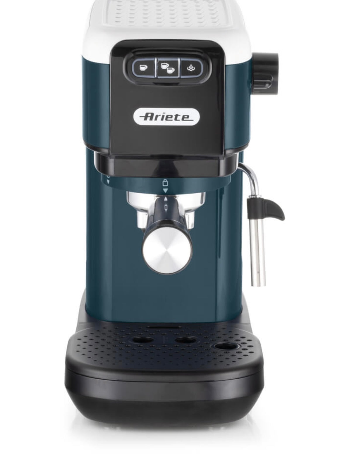 Macchina da caffè espresso Snow White
1399/11
Macchina dal design super slim, 14 cm di larghezza, per caffè, cappuccini, tè e tisane. Compatibile con caffè in polvere e cialde ESE. Bianco