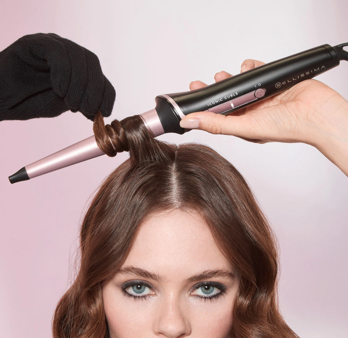 Ferro arricciacapelli conico rivestito in ceramica Iconic Curls 11949