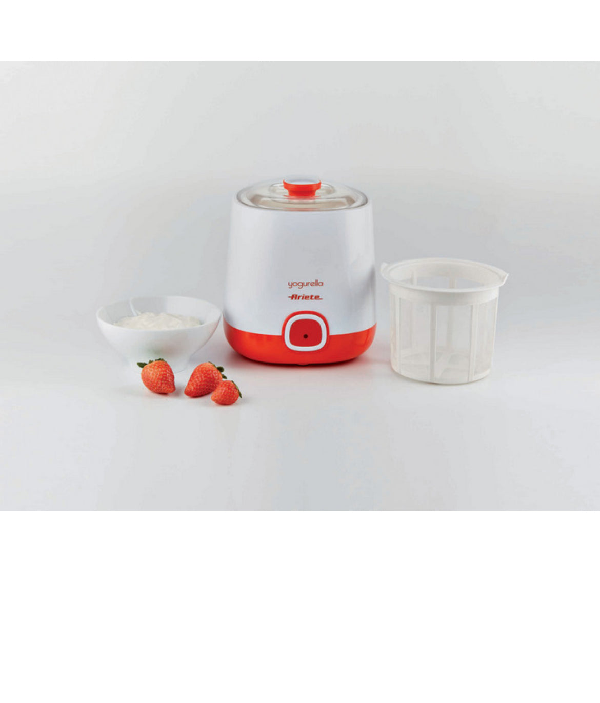 Yogurella
0621/10
Yogurtiera Elettrica con Accessorio per Yogurt Greco. Potenza 20 W. 2 contenitori