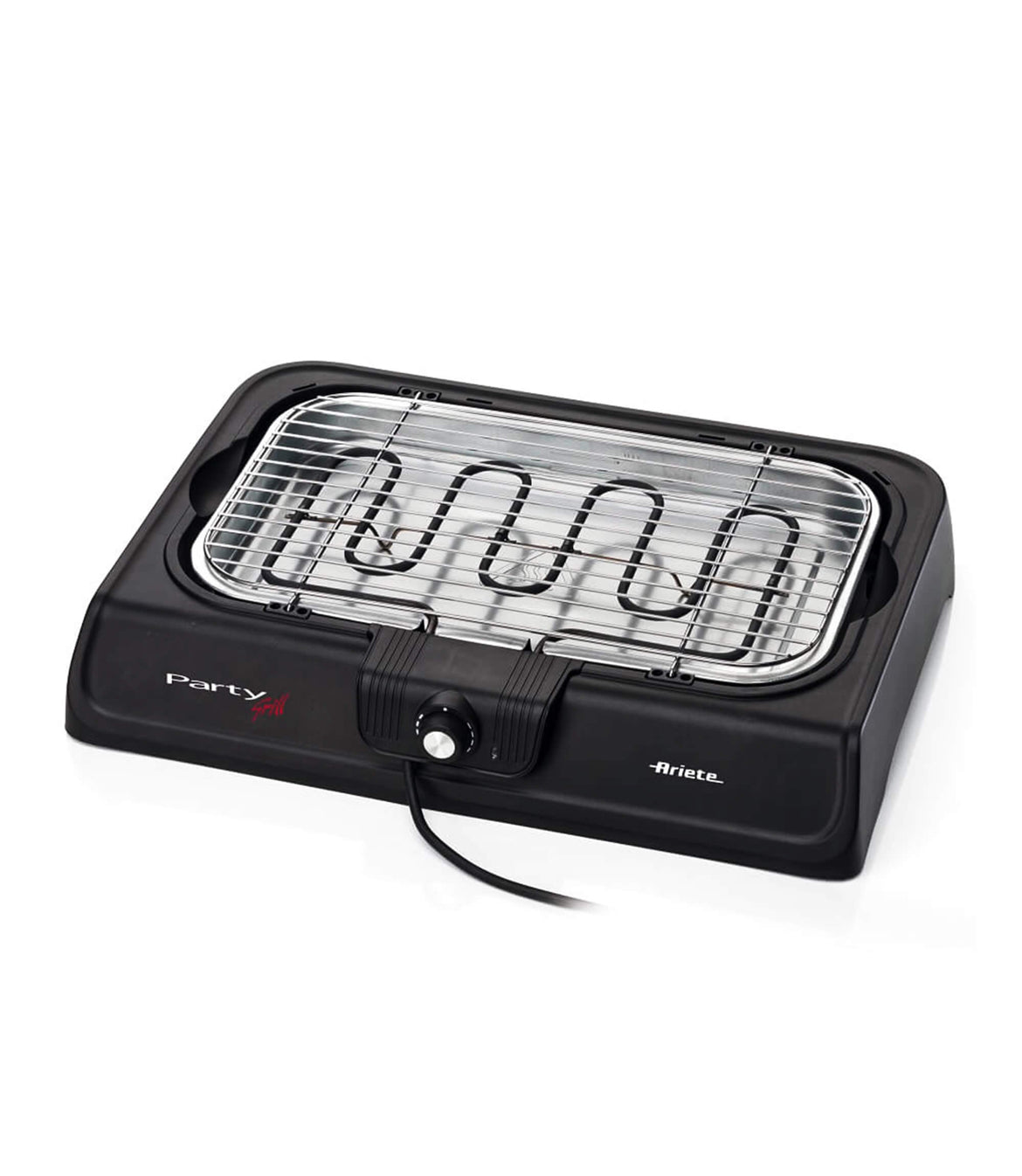 Party Grill 723
0723/00
Griglia elettrica con doppia griglia a libro per cucinare carne, pesce e verdure in maniera rapida. Potenza 2000W. 2 modalità di cottura: rapida e lenta