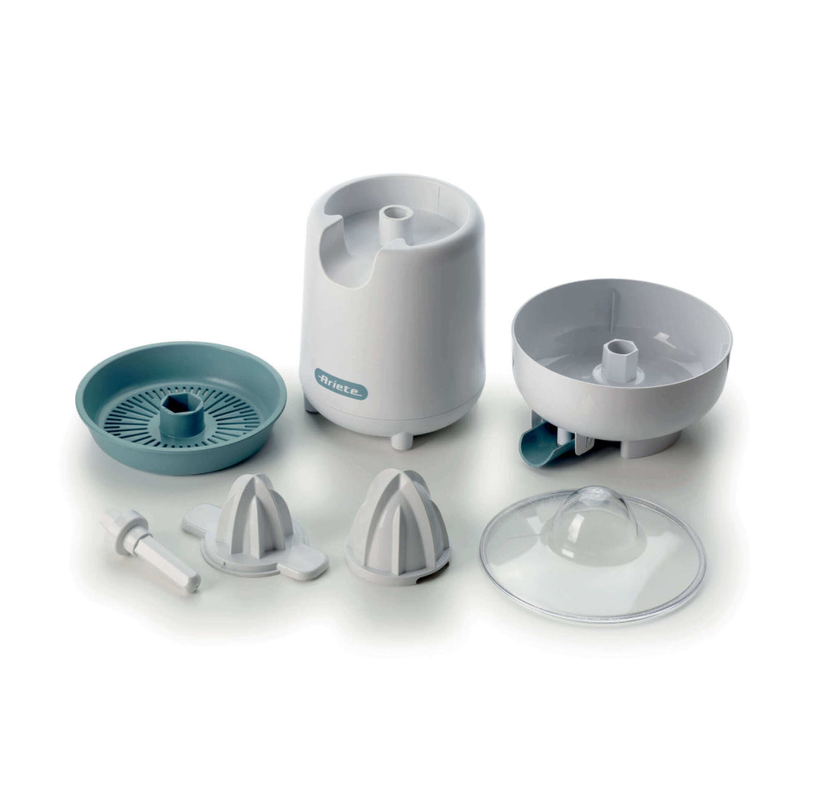 Spremiagrumi Breakfast White & Aegean Teal
0417/01
40W di potenza per spremute gustose. 2 coni rimovibili e beccuccio antigoccia. Rotazione a destra e a sinistra con pressione sul cono. Coperchio antipolvere. Bianco & Celeste