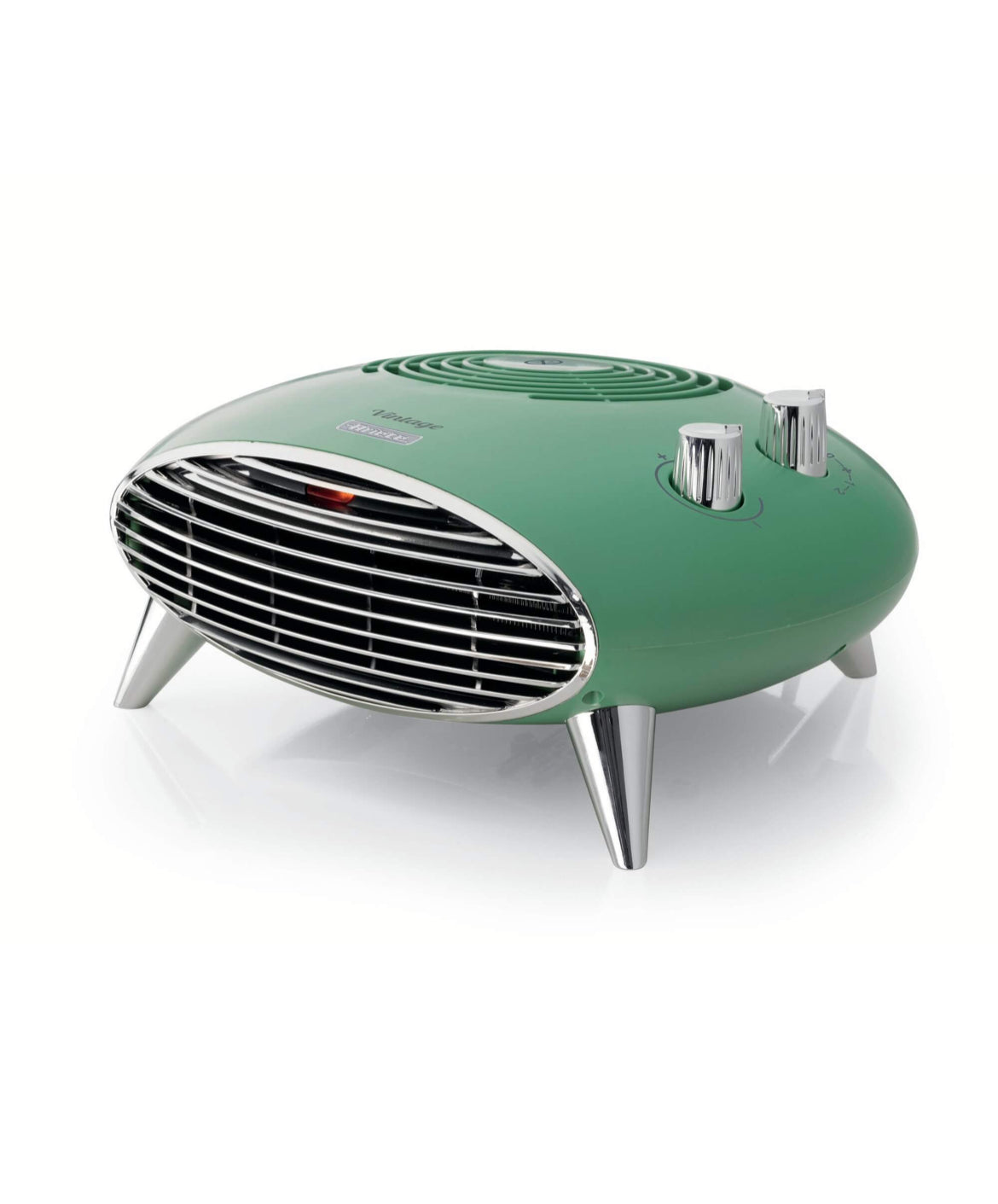 Vintage
Termoventilatore da tavolo Vintage Verde
8211/04
Per scaldare in pochi minuti. Funzione ventilazione (freddo). 2 velocità di riscaldamento e termostato regolabile. Protezione da surriscaldamento e silenzioso.