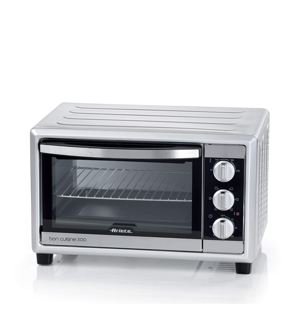 Bon Cuisine 300
0985/11
Forno elettrico 30 Litri con funzione statica e ventilata, 6 modalità di cottura, timer impostabile fino a 60’ e temperatura regolabile fino a 230°C.