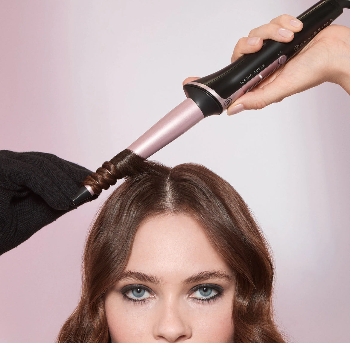 Ferro arricciacapelli conico rivestito in ceramica Iconic Curls 11949