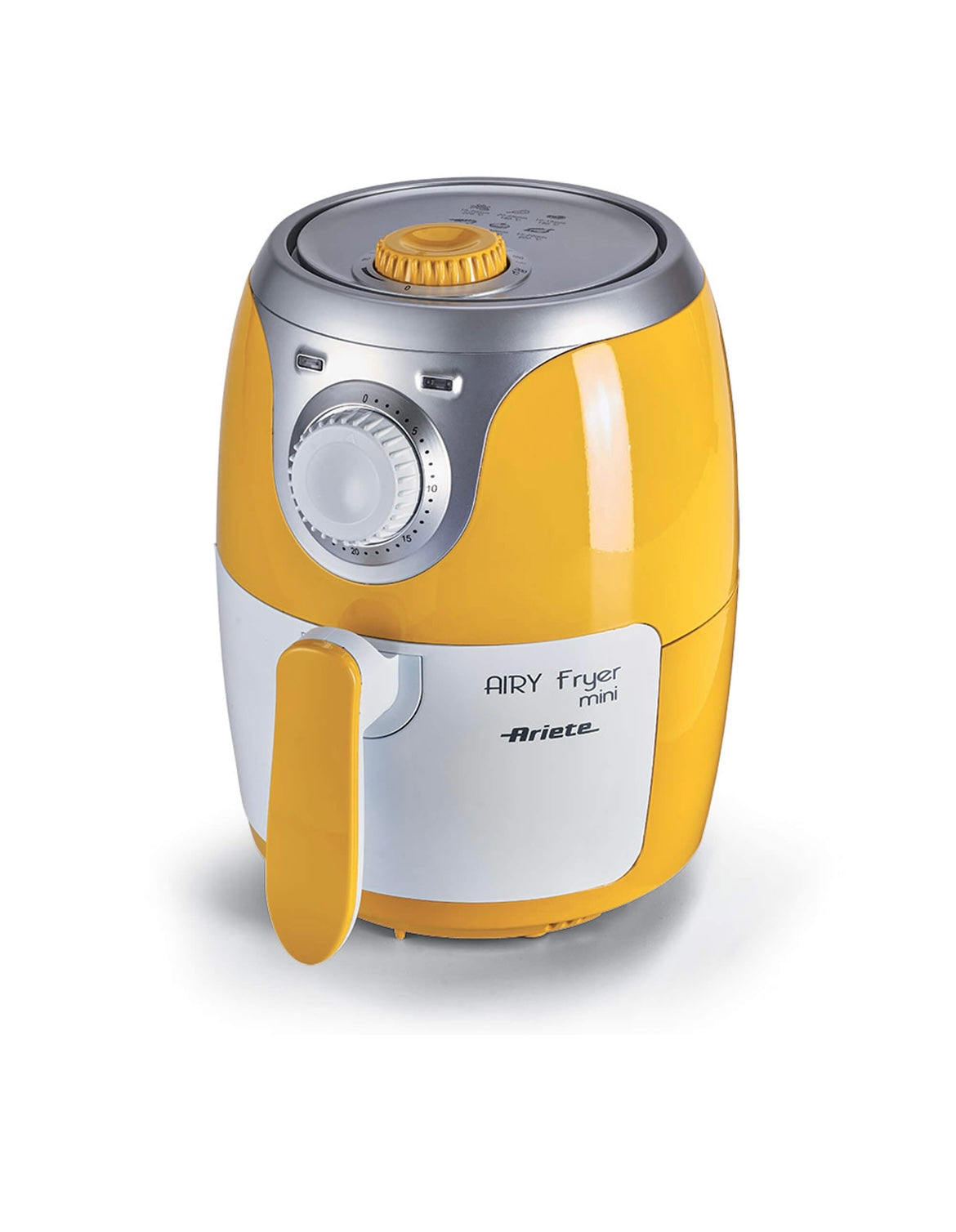 Airy Fryer Mini Giallo
4615/00
Friggitrice ad aria da 2 Litri. Frigge con un solo cucchiaio di olio. Ideale per carne, pesce o verdure. Cestello antiaderente. Temperatura fino a 200°. BPA Free