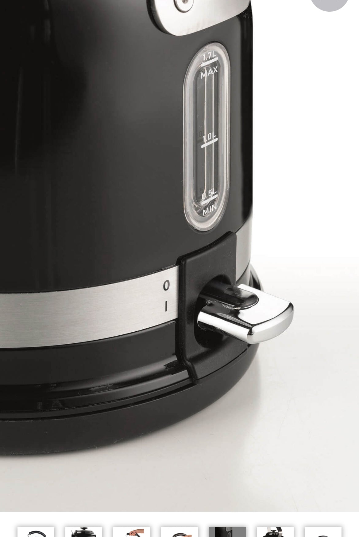 Bollitore Elettrico Moderna Nero
2854/02
Bollitore Nero da 1,7 Litri della Linea Moderna Ariete. Termometro esterno. Filtro rimovibile. Autospegnimento. Un tocco di stile nella tua