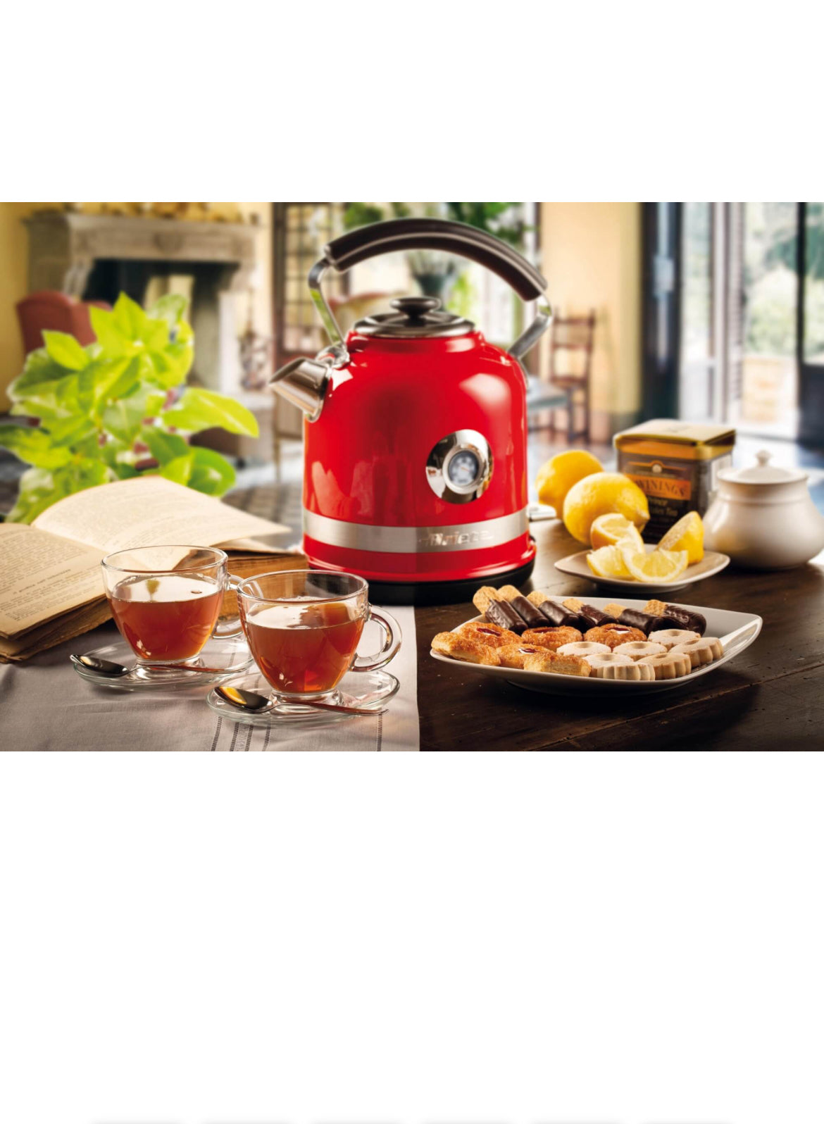 Bollitore Elettrico Moderna Rosso
2854/00
Bollitore da 1,7 Litri della Linea Moderna Ariete. Termometro esterno. Filtro rimovibile. Autospegnimento. Rosso. Un tocco di stile nella tua cucina!