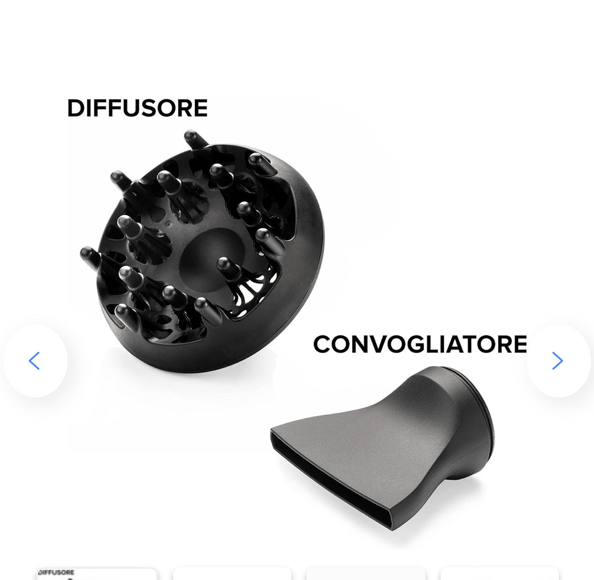 Bellissima 11858 P7 3200 Asciugacapelli, Motore Professionale, 2100 Watt, Ionizzatore, 2 Velocità, 3 Temperature, Diffusore per Ricci, Colpo Aria Fredda, Leggero, Custodia da Viaggio, Fermacavo