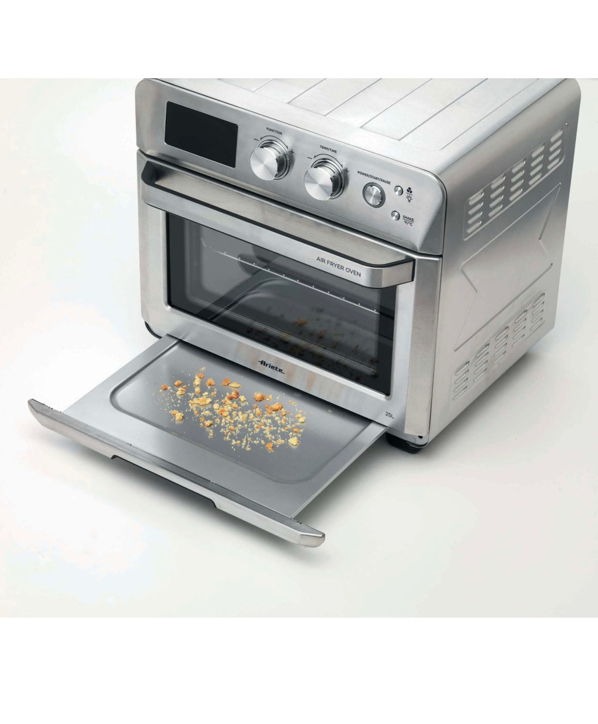 Forno + Friggitrice ad Aria 25L
4629/11
Per grandi quantità di fritto e tanta croccantezza. Adatta a fritture di pesce, carne, crocchette, pizza, patatine e alimenti impanati. Multifunzione ideali per cene in famiglia e con amici.