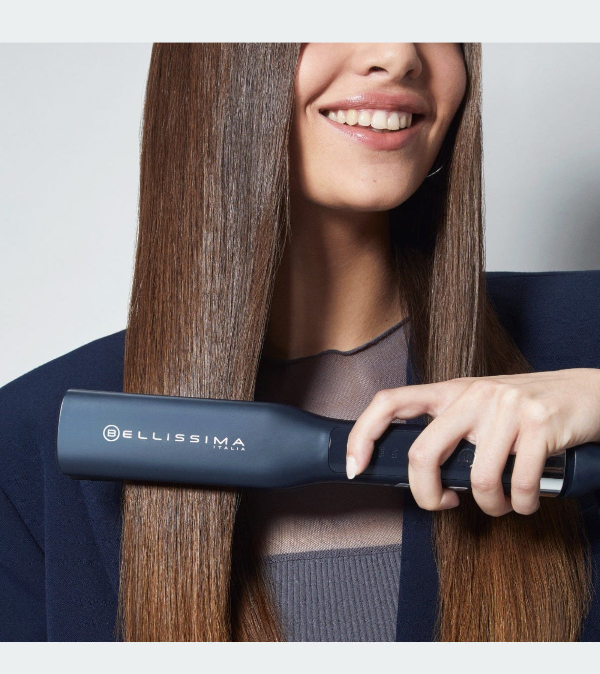 Piastra a vapore professionale 11916 con Ceramic & Keratin Steam Elixir Deluxe