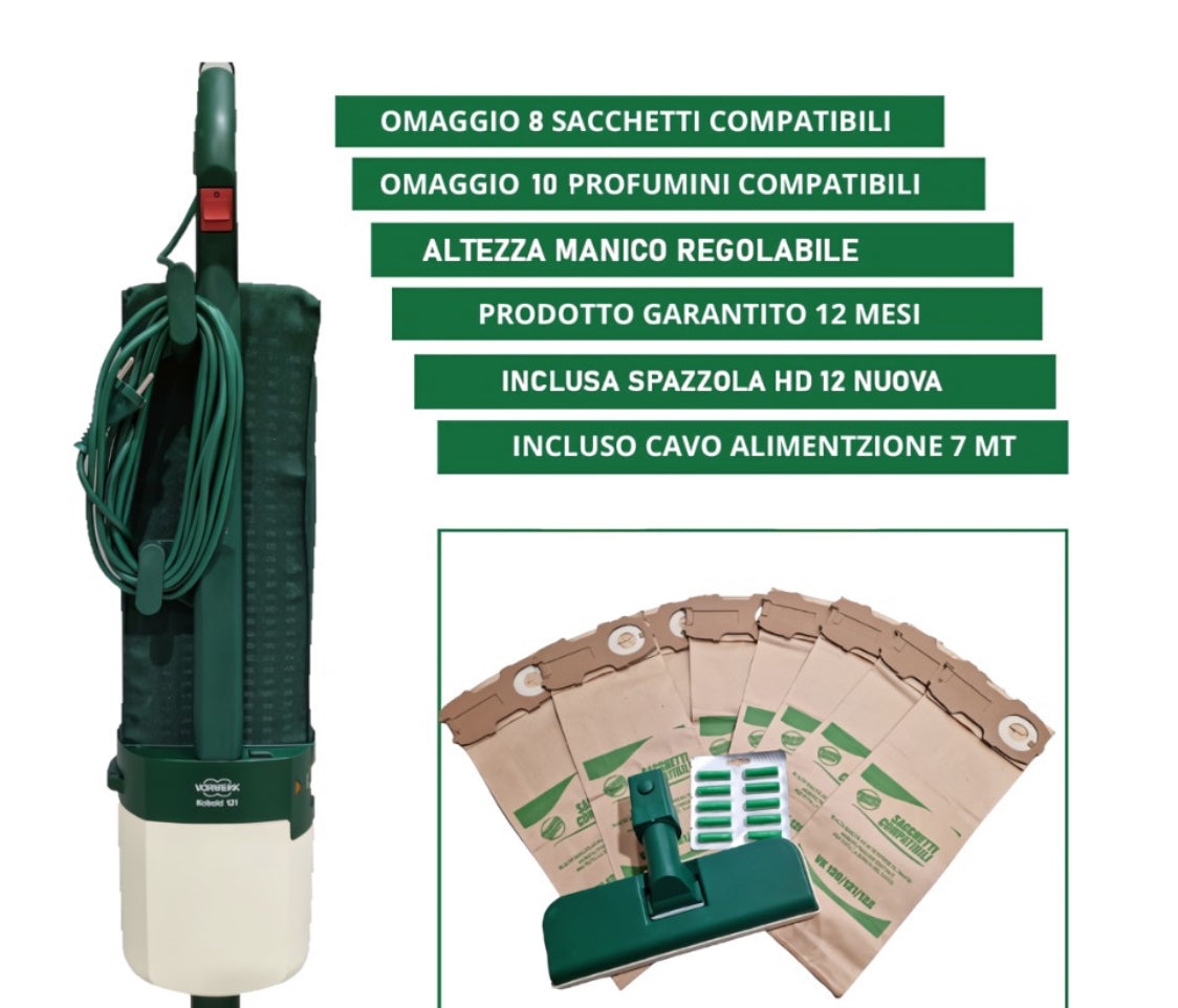 Aspirapolvere Vk 121 usato rigenerato garantito