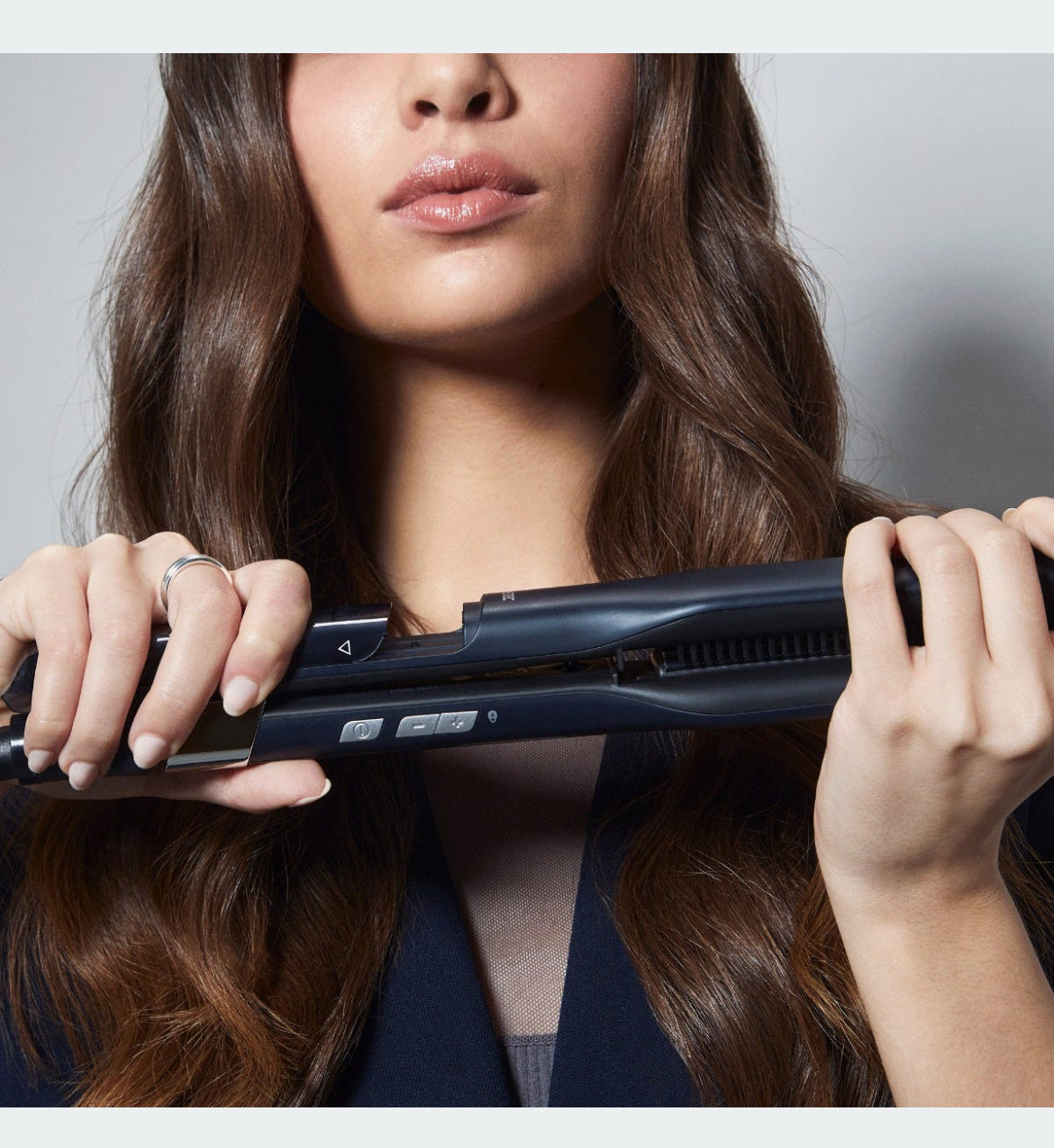 Piastra a vapore professionale 11916 con Ceramic & Keratin Steam Elixir Deluxe