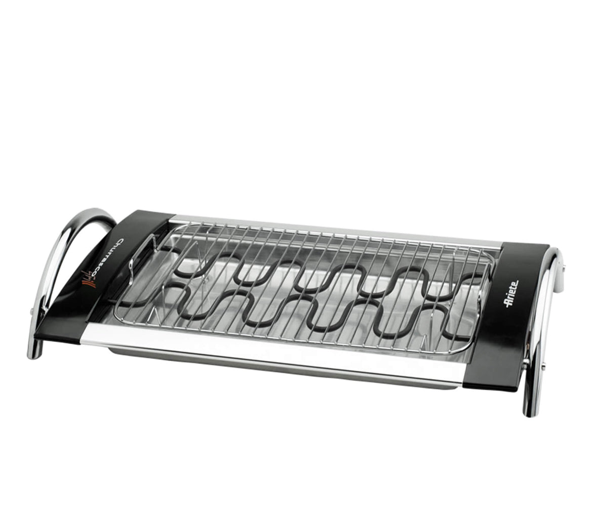 Churrasco Grill
0732/20
Barbecue Elettrico leggero e maneggevole. Con doppia griglia e potenza 2000w