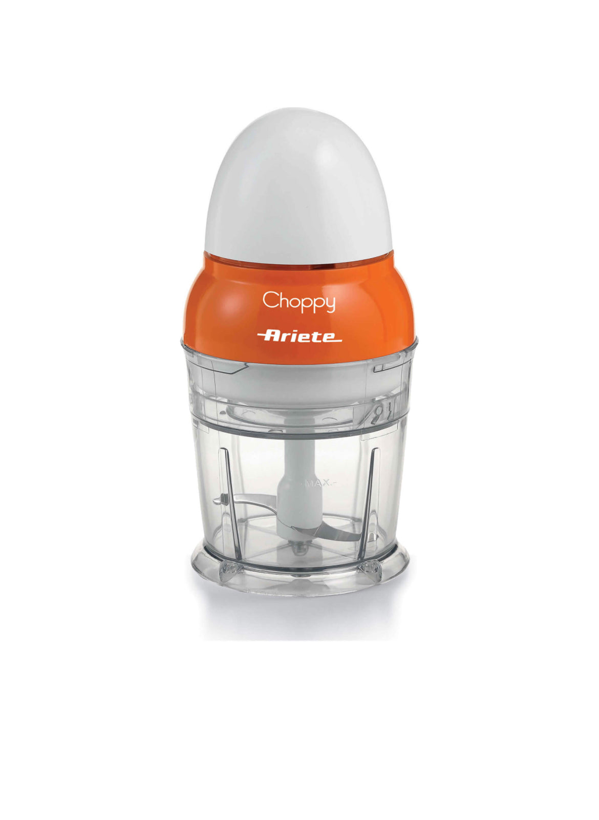 Choppy
1836/00
Tritatutto da 250 ml con lame in acciaio inox. Coperchio di sicurezza, facile da smontare e lavabile