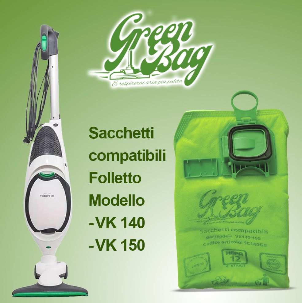Sacchetti compatibili vk150