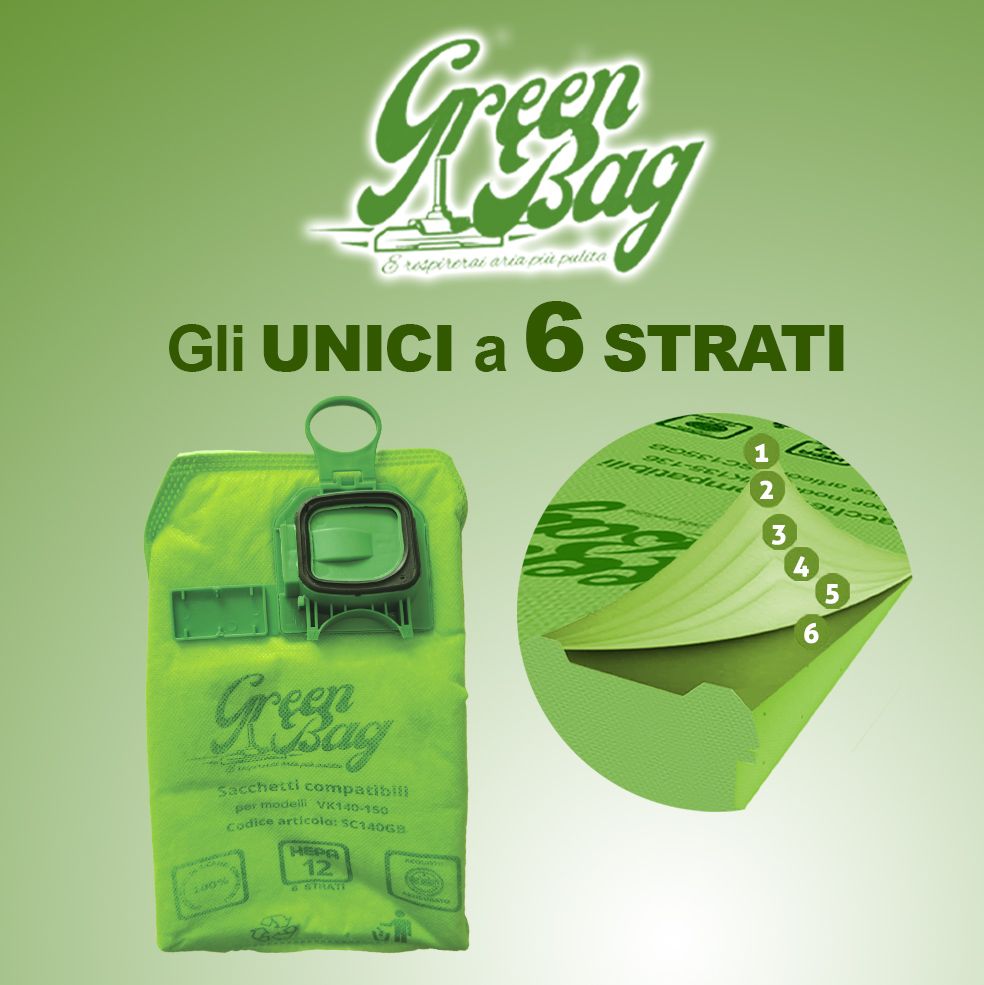 Sacchetti compatibili vk140