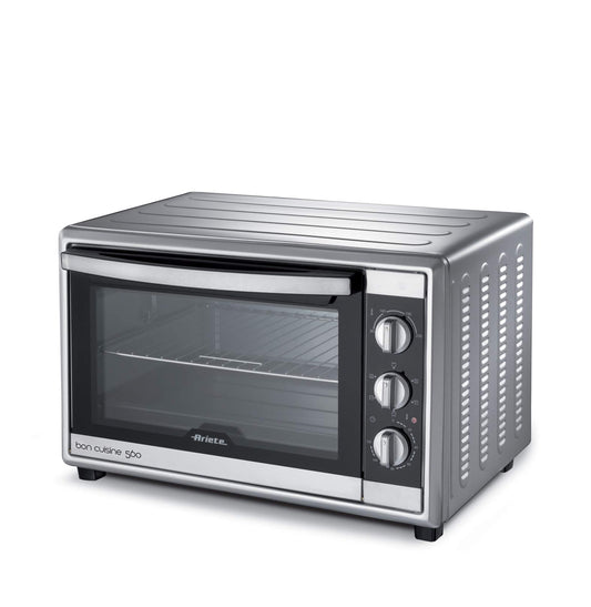 Bon Cuisine 560
0945/00
Forno elettrico con funzione ventilato e girarrosto. 6 posizioni di cottura. Timer fino a 120 minuti. temperatura massima 230°
