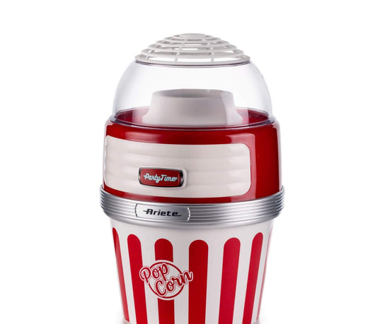 Pop Corn XL Party Time Rosso
2957/00
Macchina Rossa per Pop Corn XL con ciotola estraibile e il design unico degli American Diner anni ‘50. Cottura ad aria calda senza l’utilizzo di olio o grassi. Scoppia 60g di mais in meno di 2 minuti. Let’s party con P