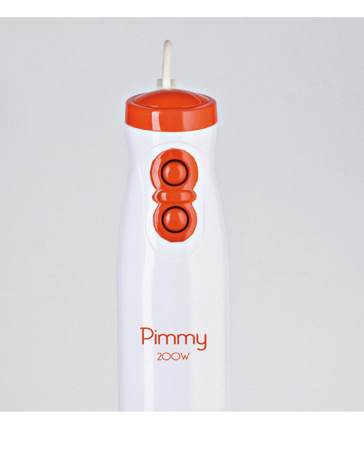 Pimmy 200 W
0881/00
200W. 2 velocità. Lame in acciaio inox e gancio in gomma per parete