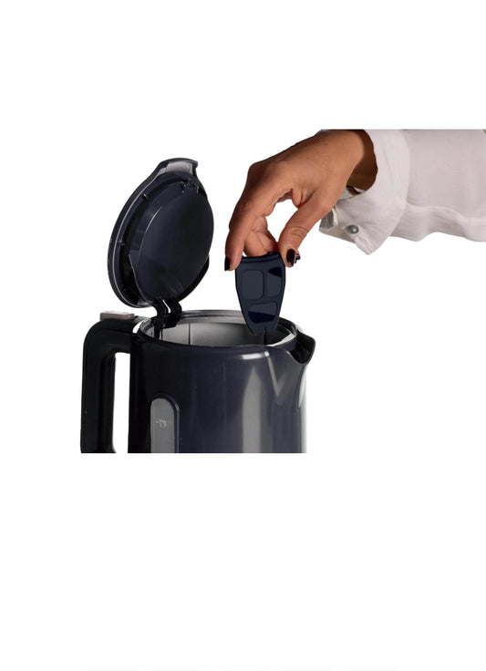 Breakfast
Bollitore 1,7L Breakfast Dark & Sahara Grey
2846/00
2200 w di potenza. Base cordless 360°. Spegnimento automatico. Pratico e ideale per ogni angolo della cucina. Grigio scuro & Tortora