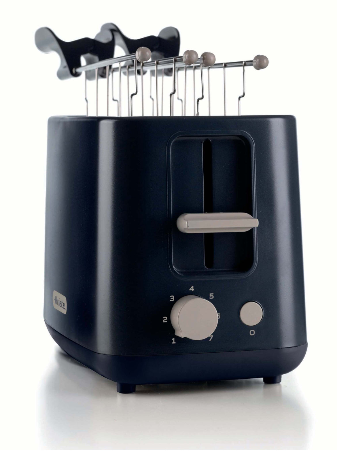 Tostapane Breakfast Dark & Sahara Grey
0157/03
760 W. Scegli il livello di doratura. Pulizia facile e veloce con vassoio raccogli briciole. Pinze in acciaio inox. Per 2 fette. Pratico e ideale per ogni angolo della cucina. Grigio scuro & Tortora