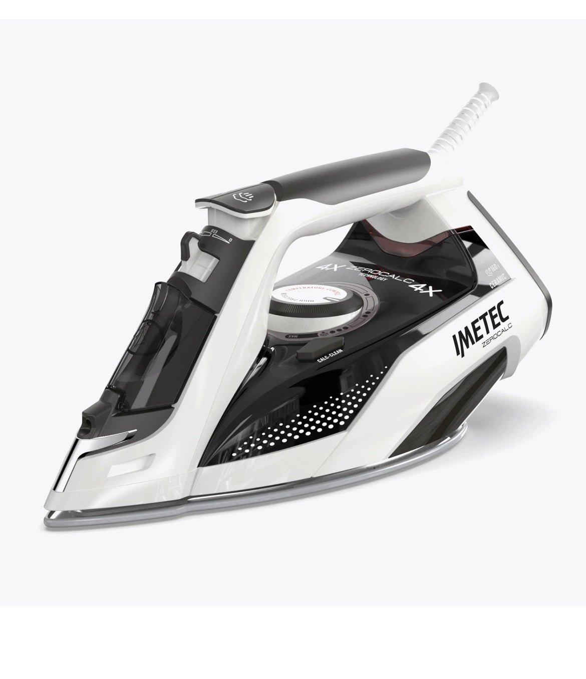 Ferro da stiro con piastra Glide Ceramic ad alta scorrevolezza, autopulente e serbatoio 300 ml. Ridotti consumi energetici. 9013