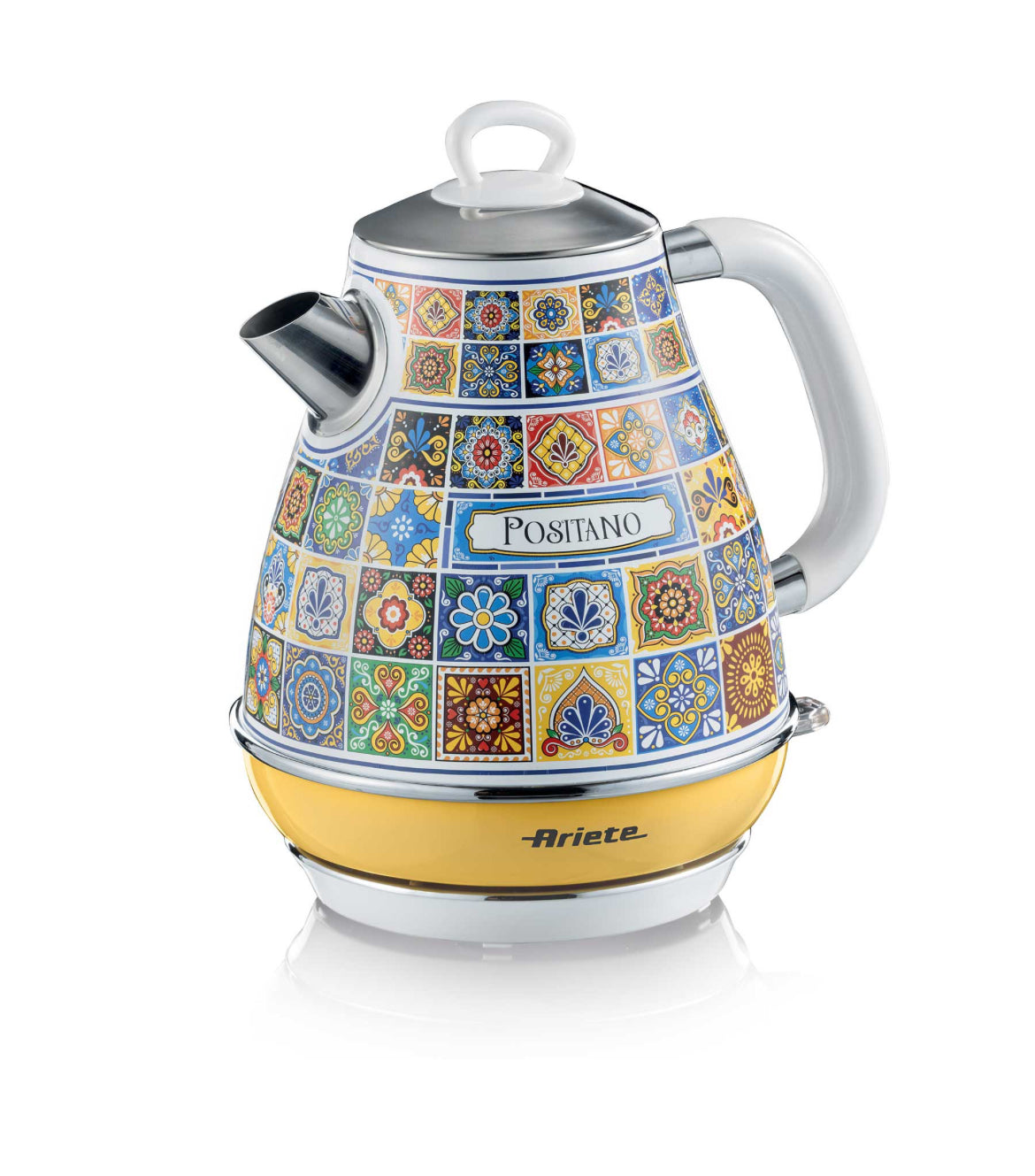 Positano
Bollitore 1,7 Litri Positano
2869/0P
1,7 L per infusi, tè e tisane. Autospegnimento. 2000W