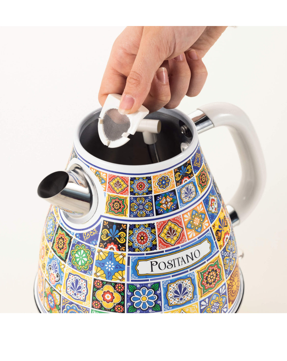 Positano
Bollitore 1,7 Litri Positano
2869/0P
1,7 L per infusi, tè e tisane. Autospegnimento. 2000W