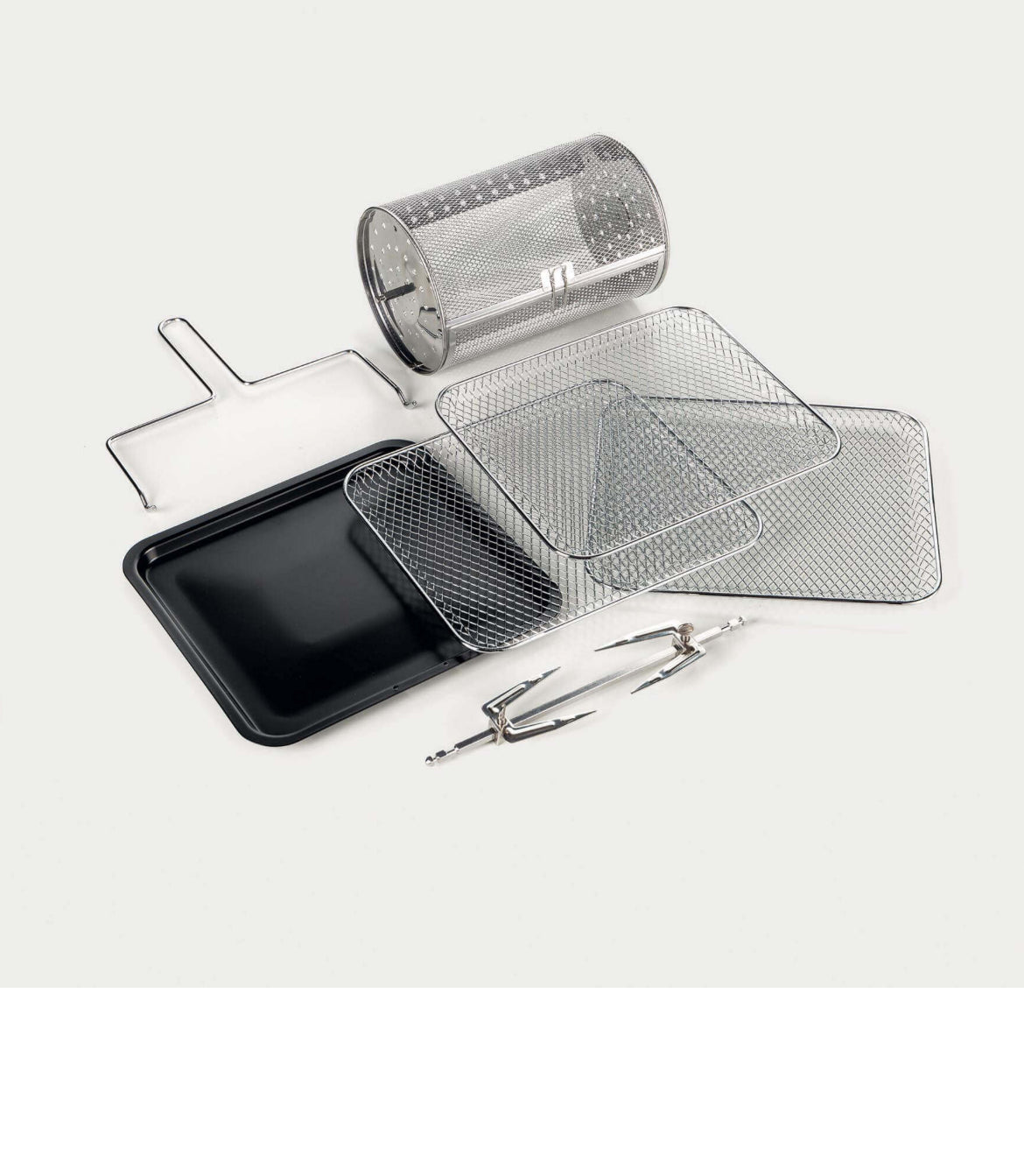 Friggitrice ad aria 4L Bianco
4633/03
Per grandi quantità di fritto e tanta croccantezza. Adatta a fritture di pesce, carne, crocchette, patatine e alimenti impanati. Funzione Grill e Shake. 9 programmi preimpostati ideali per cene in famiglia e con amici