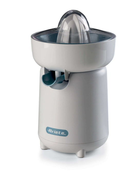 Spremiagrumi Breakfast White & Aegean Teal
0417/01
40W di potenza per spremute gustose. 2 coni rimovibili e beccuccio antigoccia. Rotazione a destra e a sinistra con pressione sul cono. Coperchio antipolvere. Bianco & Celeste