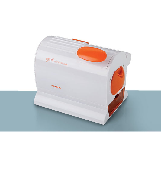 Gratì Professional
0445/32
Rullo extra large in acciaio inox. Dotata di contenitore estraibile. Adatta per formaggi, pane, cioccolata e frutta fresca. Potenza 120W.