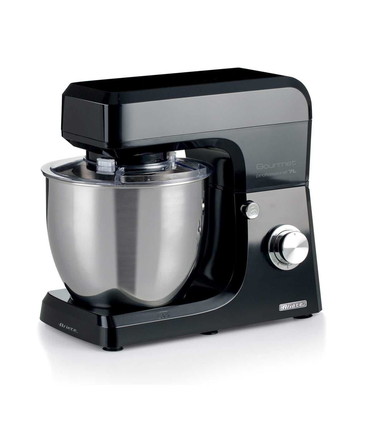 Gourmet Professional 7L senza blender Nero
1598/02
Per impasti duri e morbidi, per dolci e salati, 3 accessori per ogni ricetta. 6 velocità e funzione Pulse. Nero