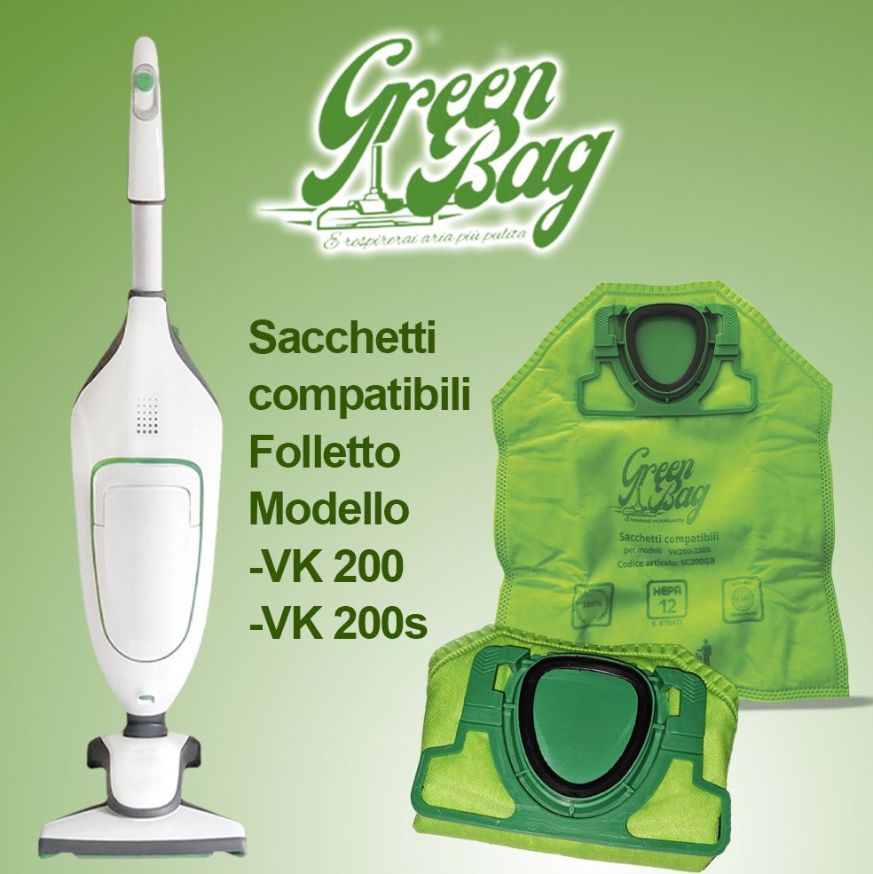 Sacchetti compatibili vk200/220s