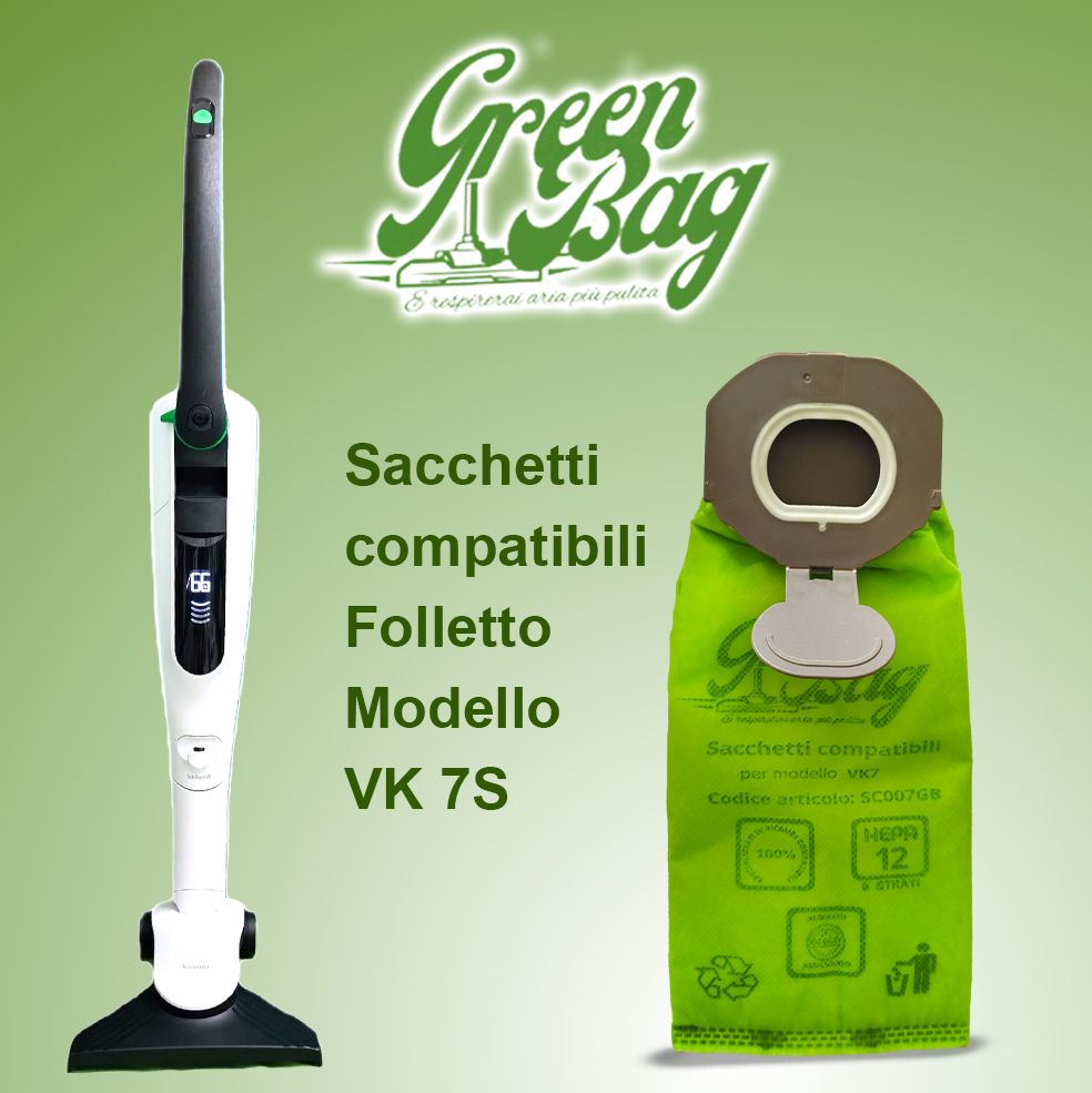 Sacchetti compatibili vk7